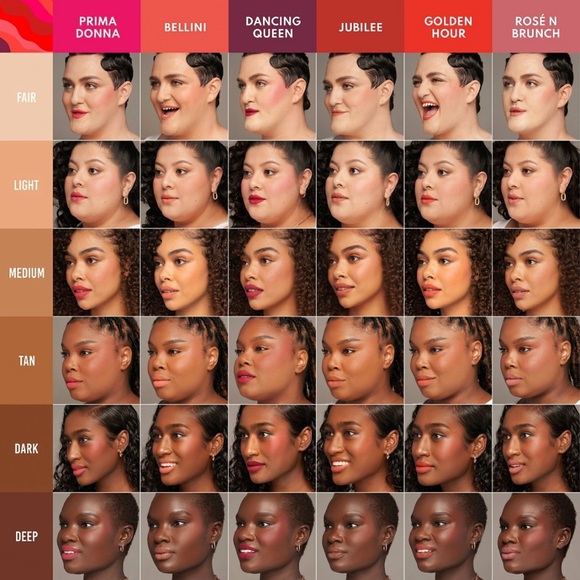 Danessa Myricks Yummy Skin Blurring Balm Powder Flushed - Rose N Brunch- MINI 3G - Picture 5 of 10